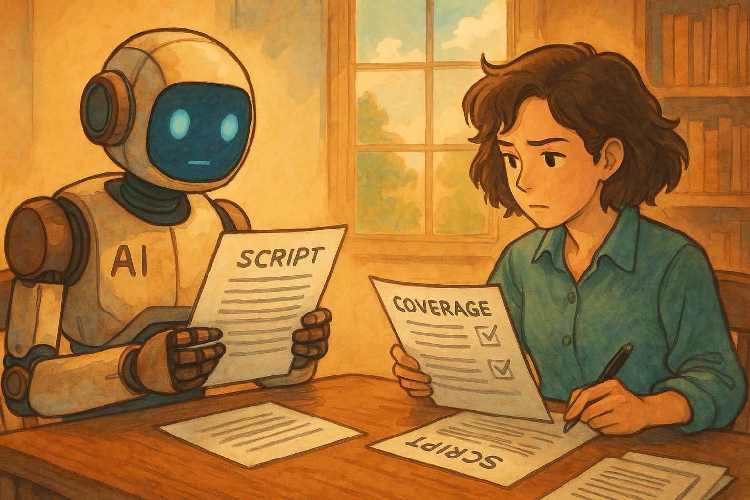 AI vs. Human Script Coverage: Which Gives Better Notes?