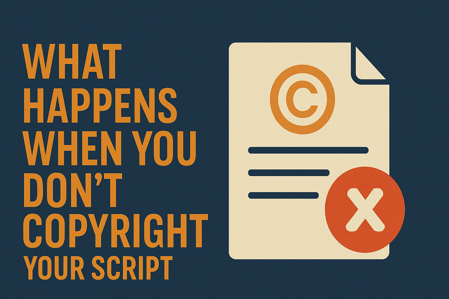 What Happens When You Don’t Copyright Your Script Hero